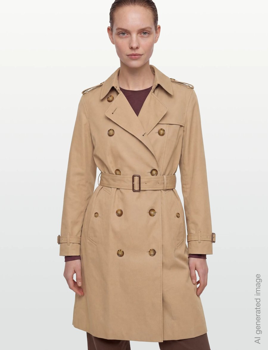 Burberry - HONEYWELL LNG - trenchcoats - honey - 3