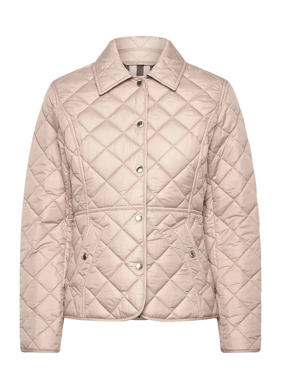 Burberry - CAWTHORNE - virsjakas ar dūnu pildījumu un polsterējumu - light taupe - 1