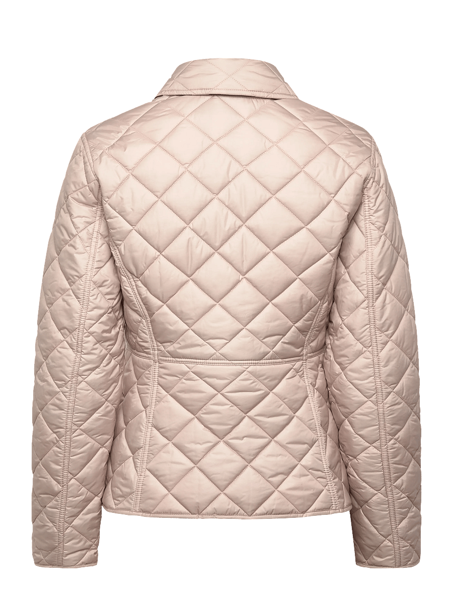 Burberry - CAWTHORNE - virsjakas ar dūnu pildījumu un polsterējumu - light taupe - 2