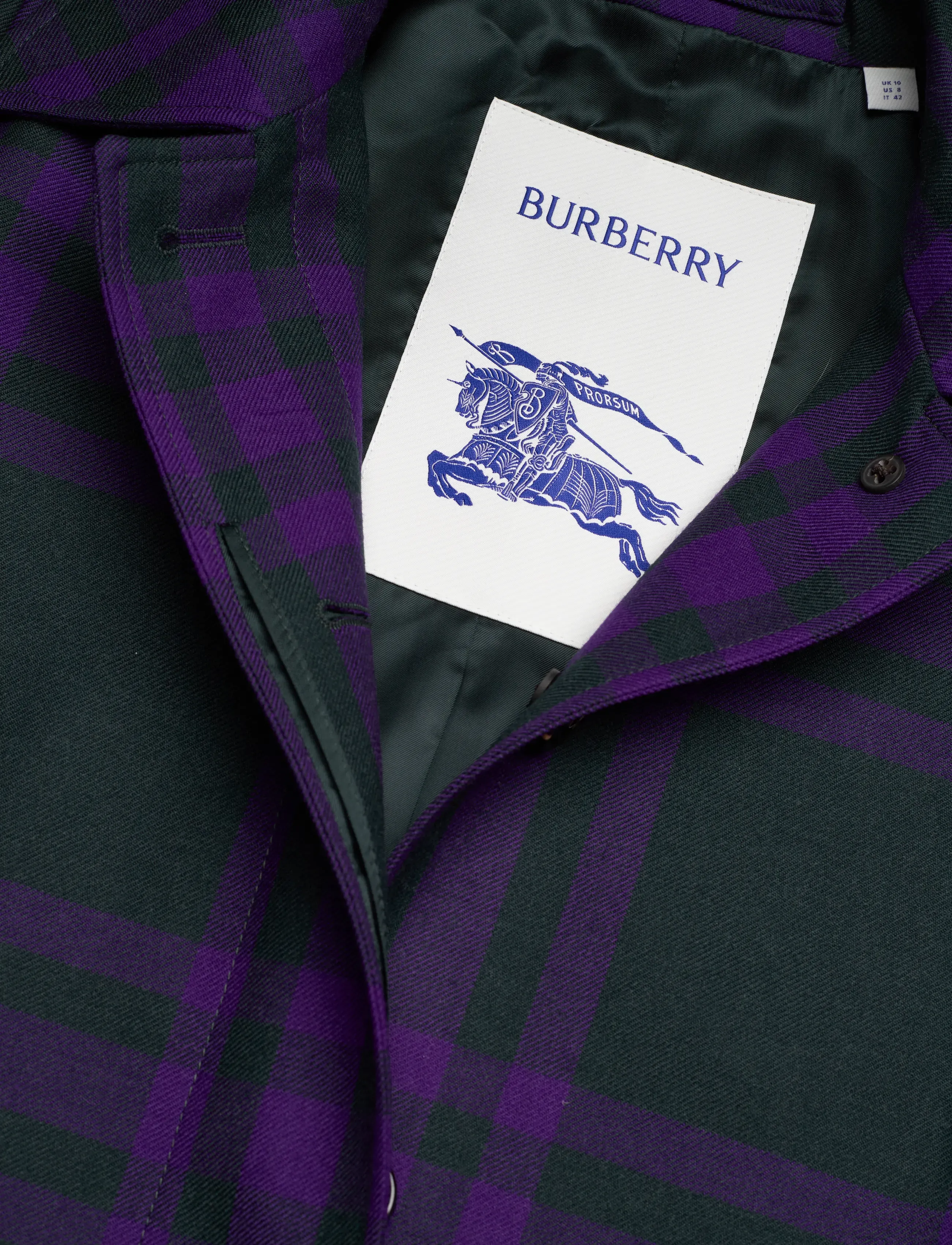 Burberry - MALTON - vinterjakker - deep royal ip check - 5