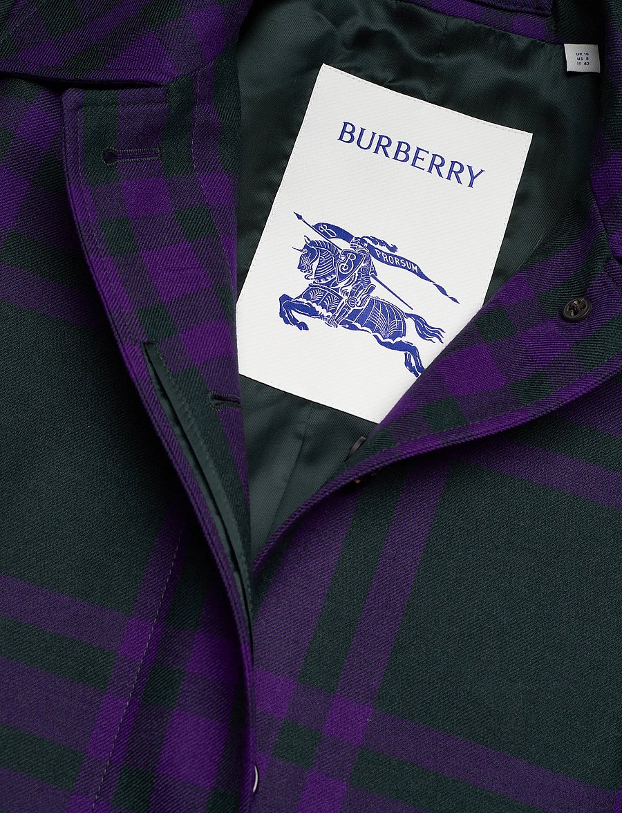 Burberry - MALTON - winterjacken - deep royal ip check - 5