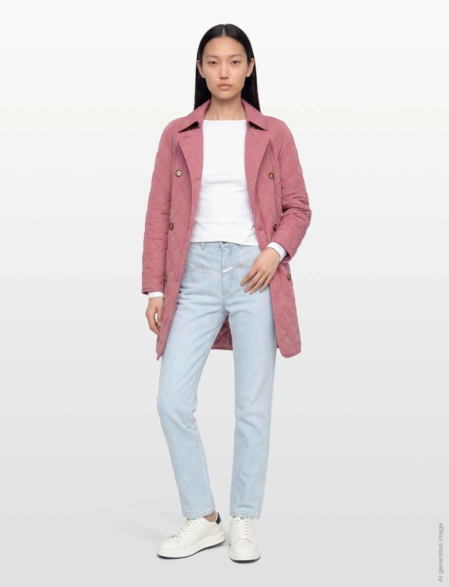 Burberry - TYTHING - daunenmäntel - antique rose - 0
