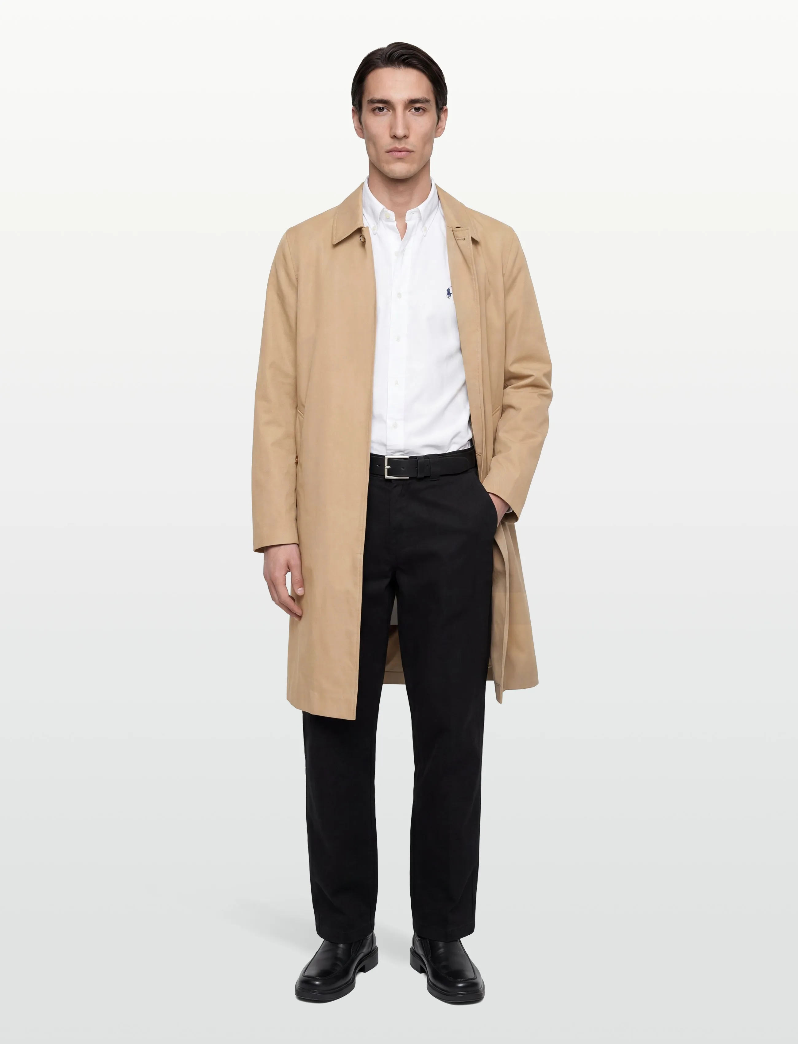 Burberry Pennan, 48, Beige, Frakker > Trenchcoats, Herre