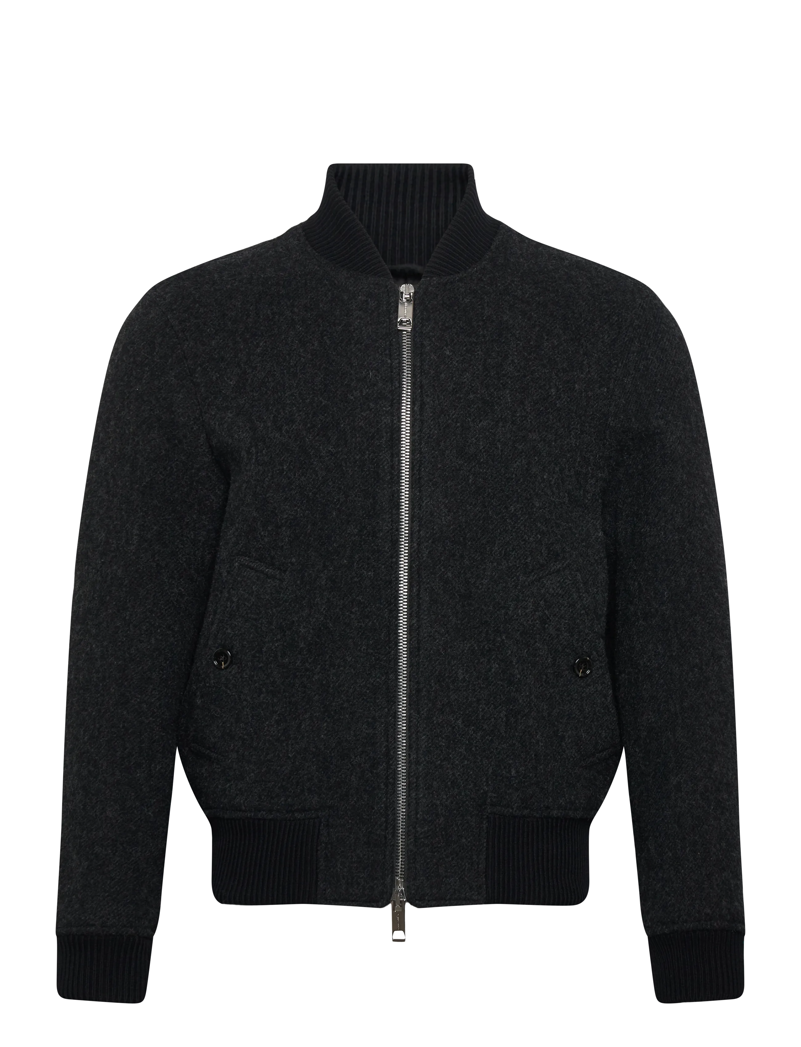 Burberry GRANTHAM - Bomberjackor - DARK CHARCOAL MELANG / grey