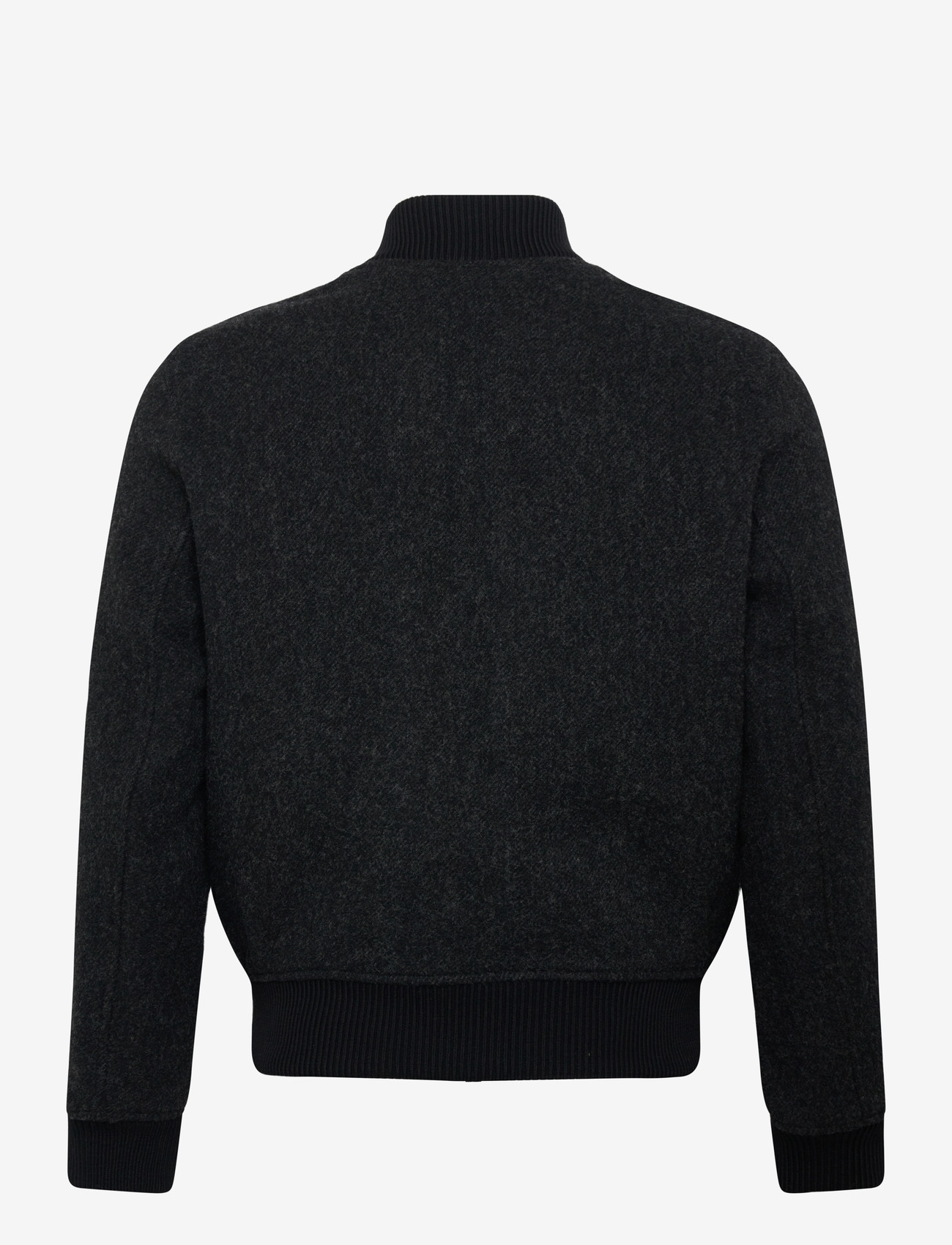 Burberry - GRANTHAM - wool jackets - dark charcoal melang - 1