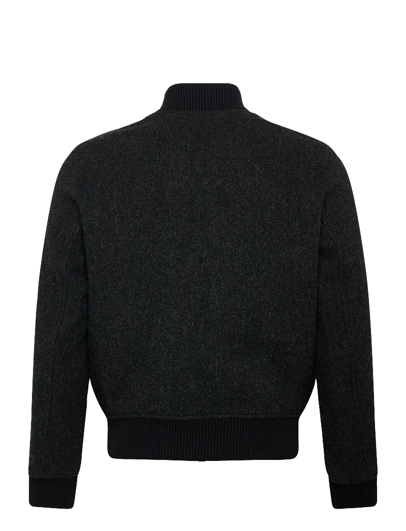 Burberry - GRANTHAM - wool jackets - dark charcoal melang - 1