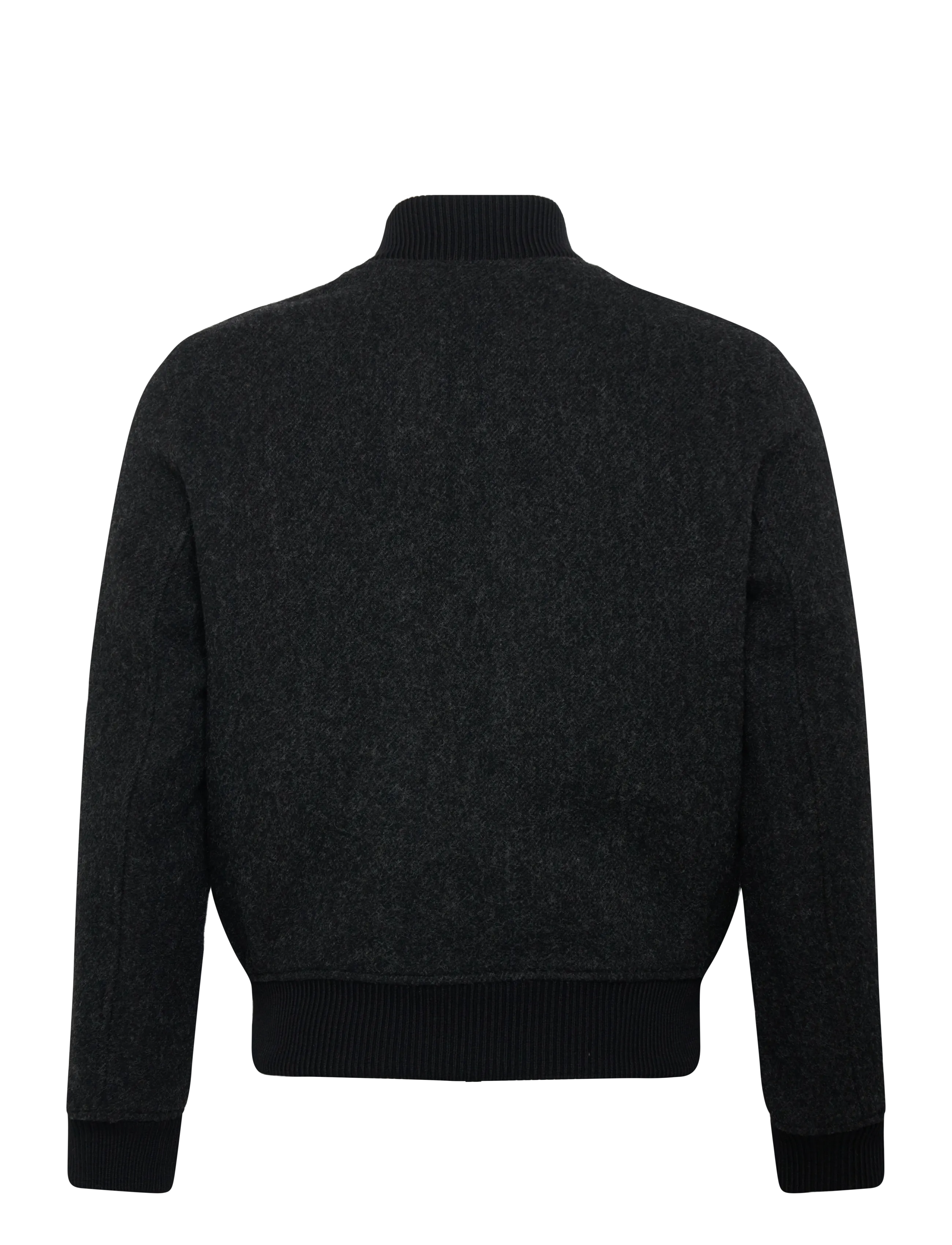 Burberry - GRANTHAM - vestes en laine - dark charcoal melang - 2