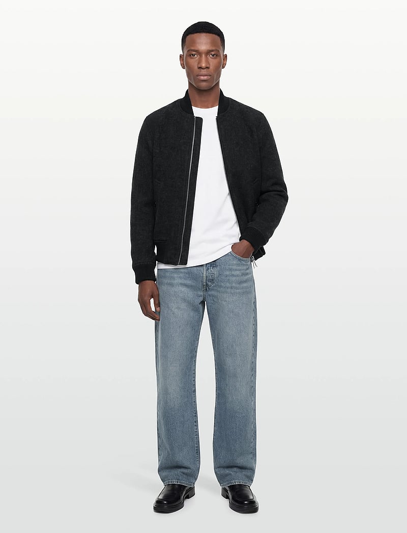 Burberry - GRANTHAM - wolljacken - dark charcoal melang - 0