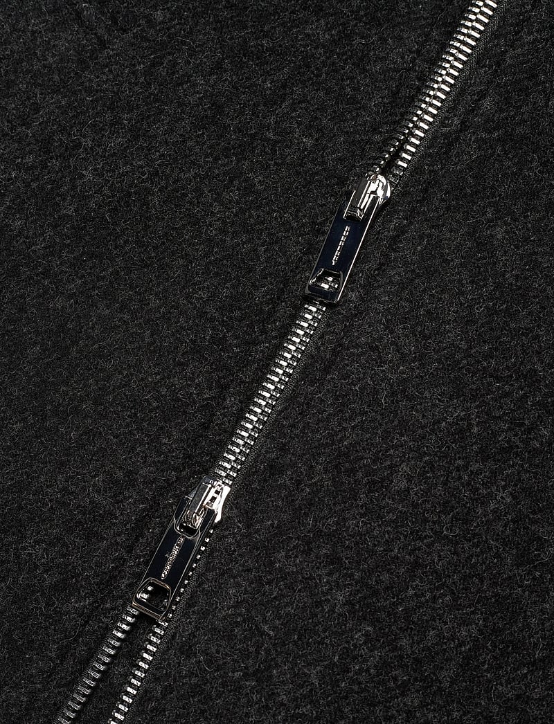 Burberry - GRANTHAM - wool jackets - dark charcoal melang - 4