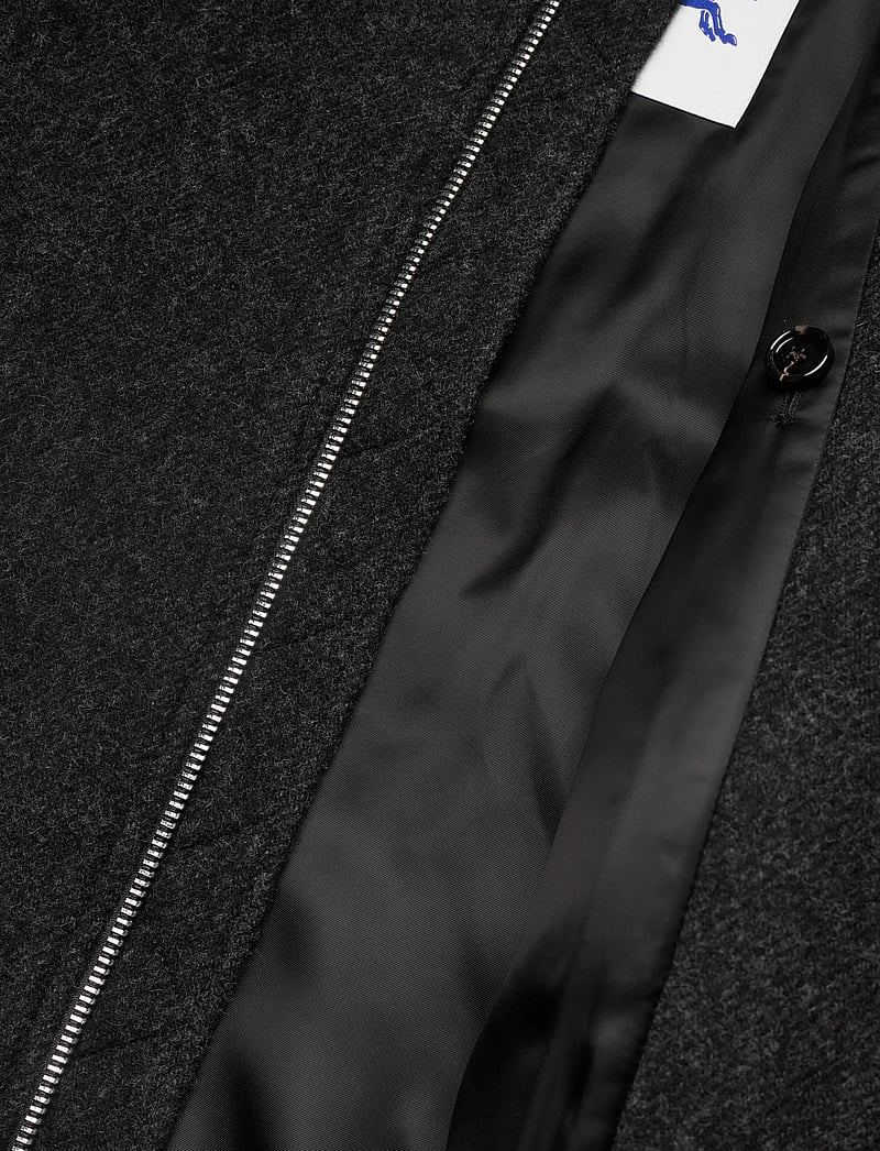 Burberry - GRANTHAM - wool jackets - dark charcoal melang - 5