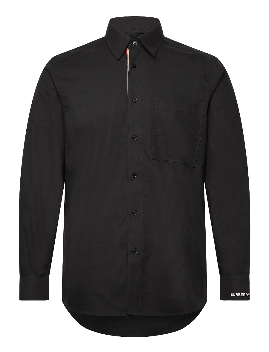 Burberry - CLAVERDON LS - basic-hemden - black - 1