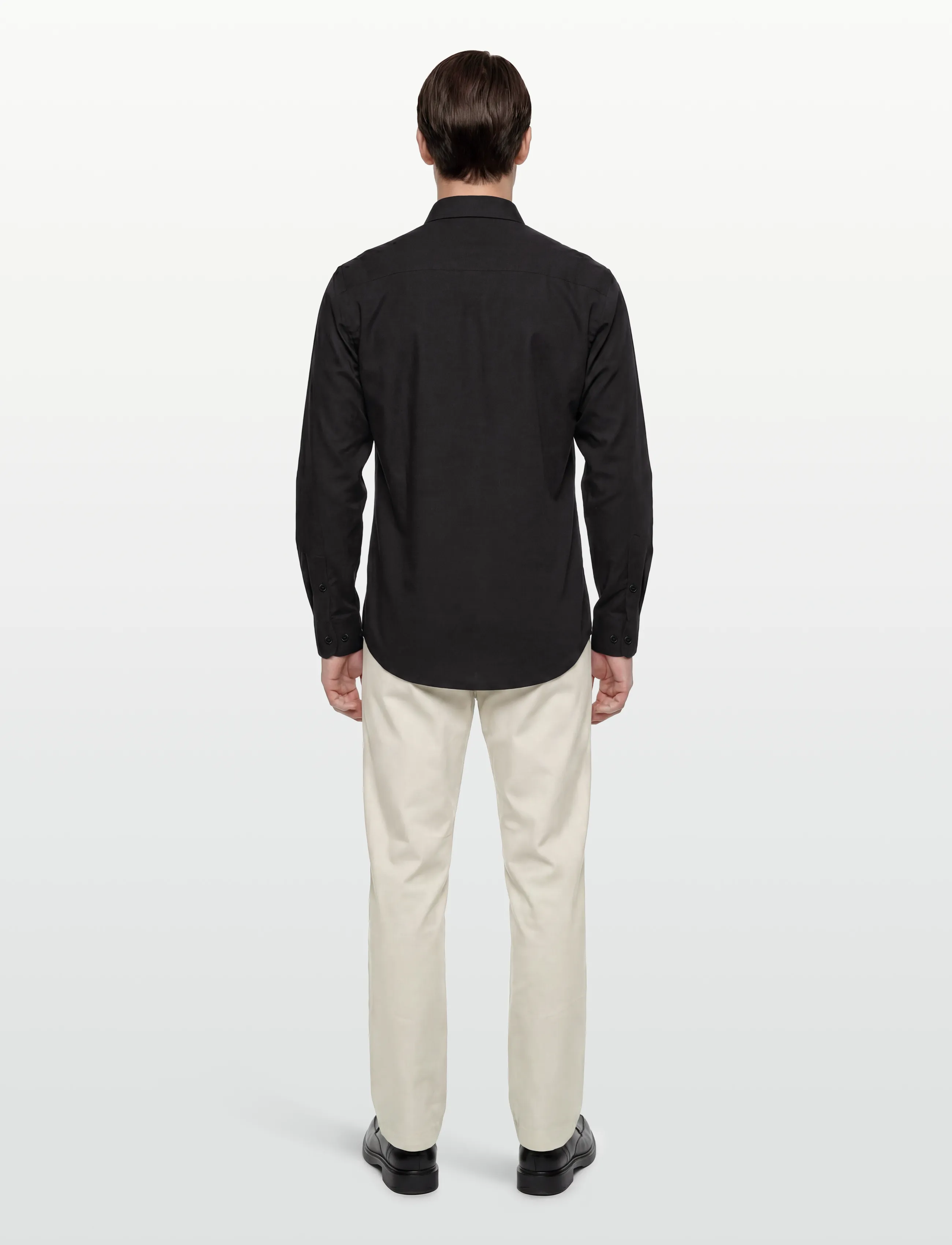 Burberry - CLAVERDON LS - laisvalaikio marškiniai - black - 4