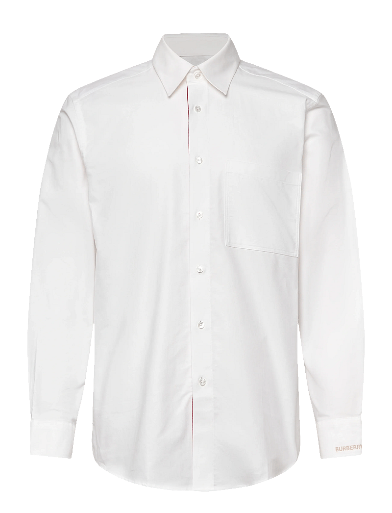 Burberry - CLAVERDON LS - basic skjortor - white - 0