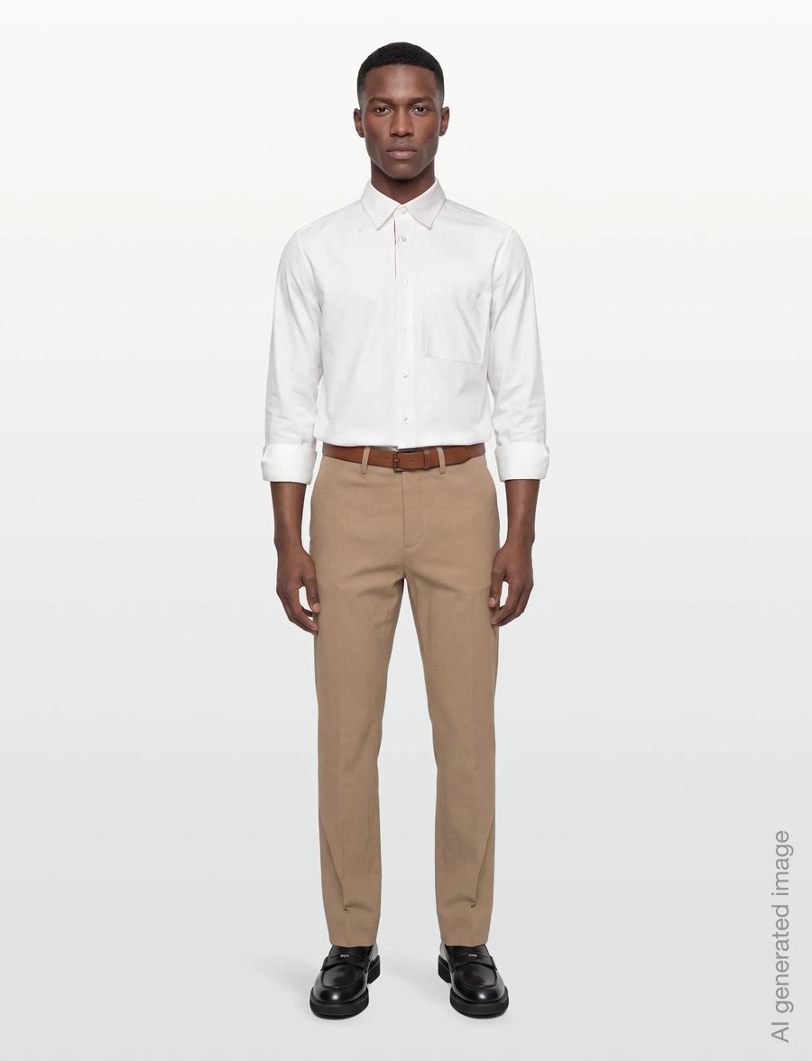 Burberry - CLAVERDON LS - basic-hemden - white - 0