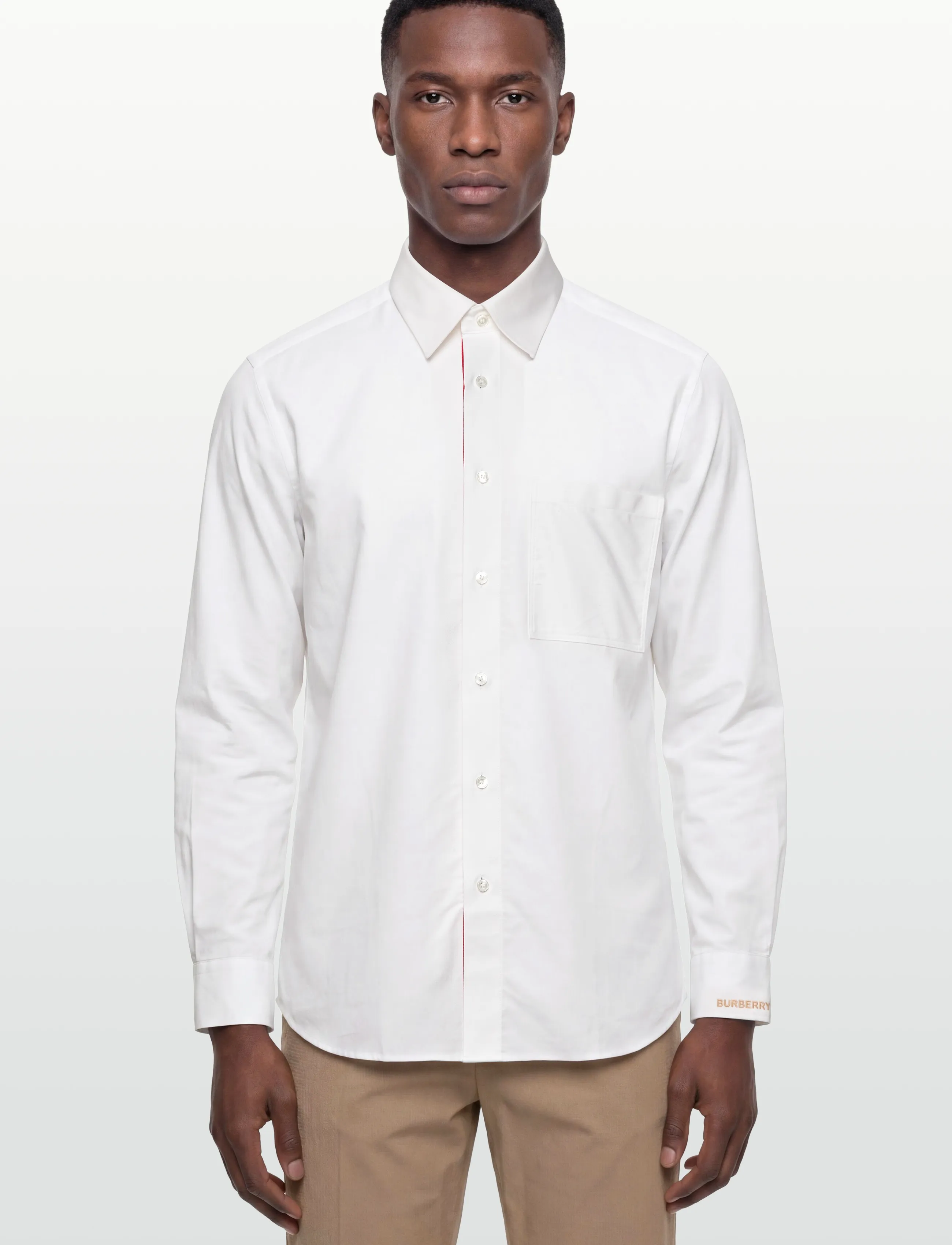 Burberry - CLAVERDON LS - basic skjorter - white - 3