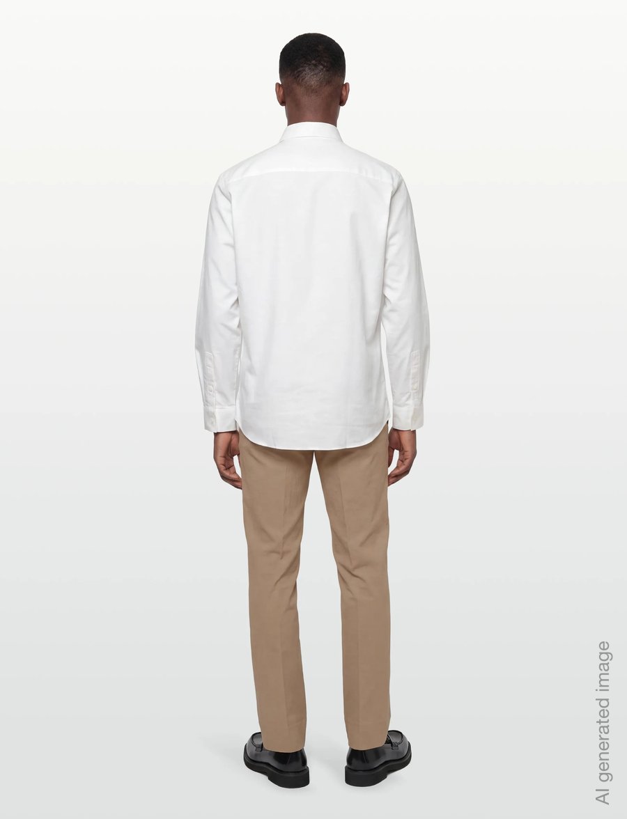 Burberry - CLAVERDON LS - basic-hemden - white - 4