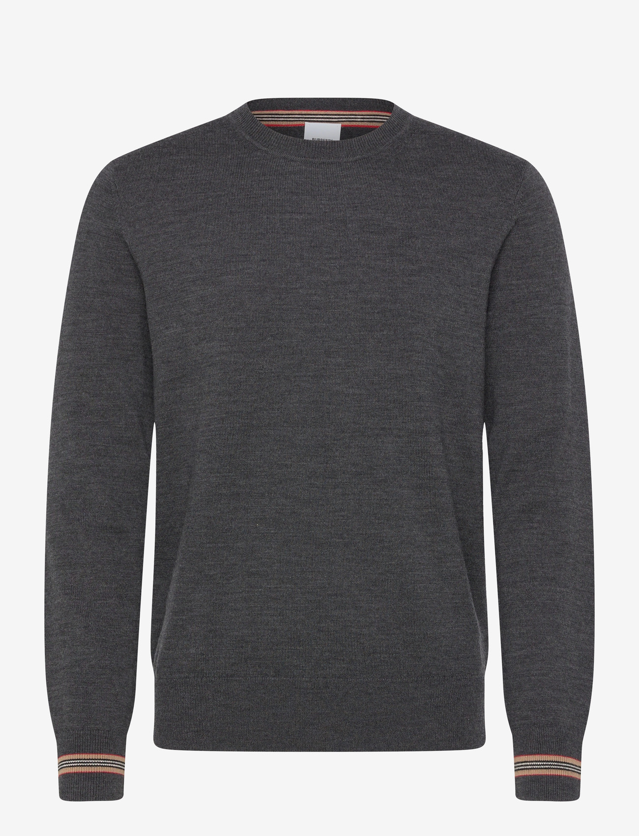 Burberry - PARADISE - Ümmarguse kaelusega kudumid - dark grey melange - 0