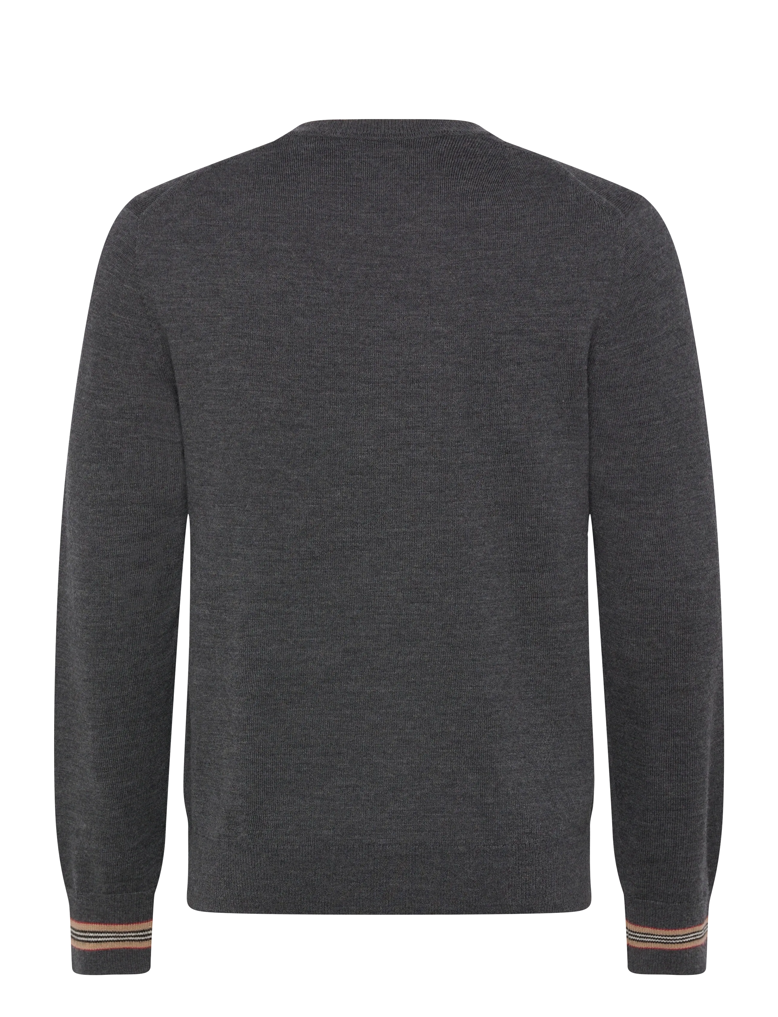 Burberry - PARADISE - rund hals - dark grey melange - 2
