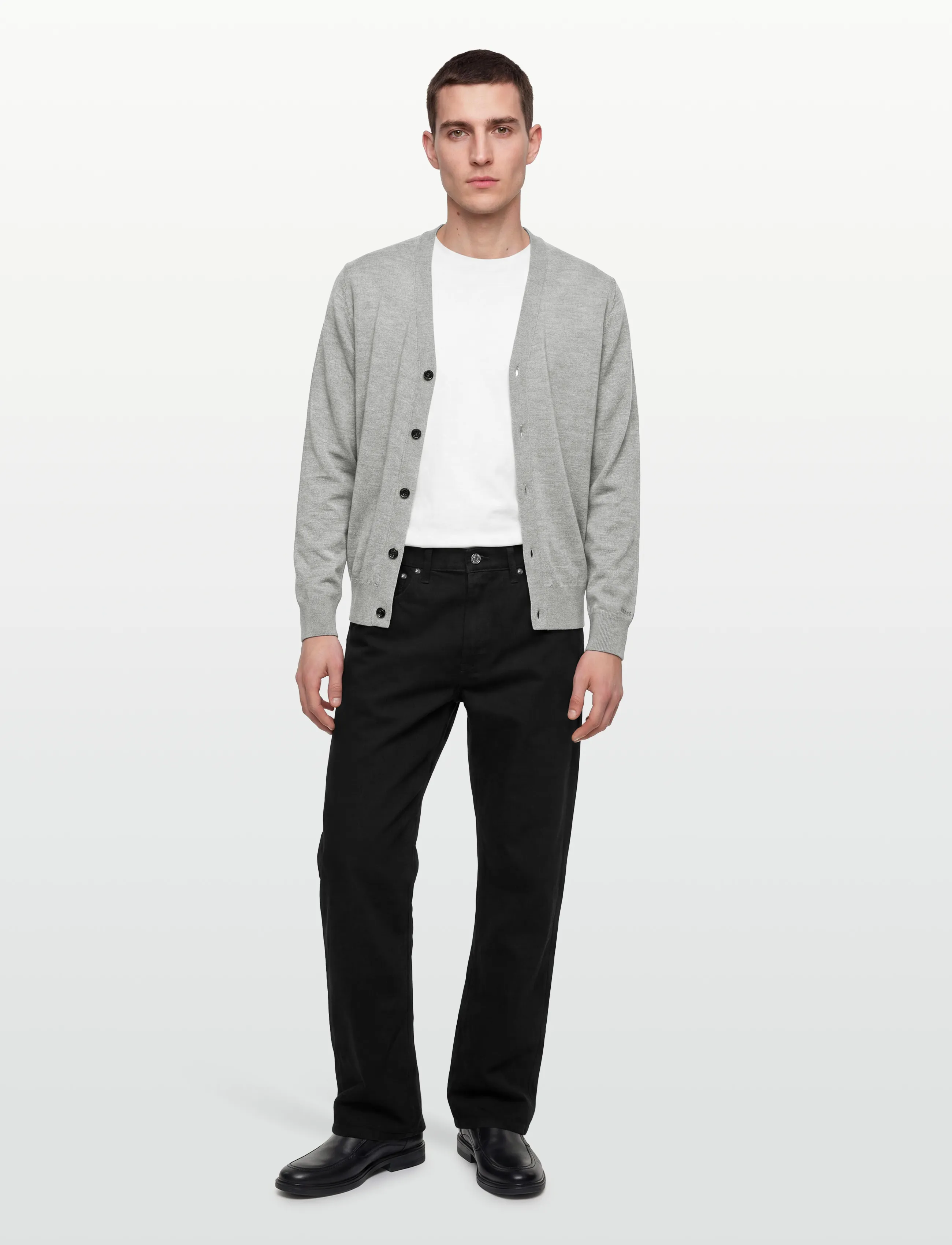 Burberry MARLHAM - Cardigans - LIGHT GREY MELANGE / grey