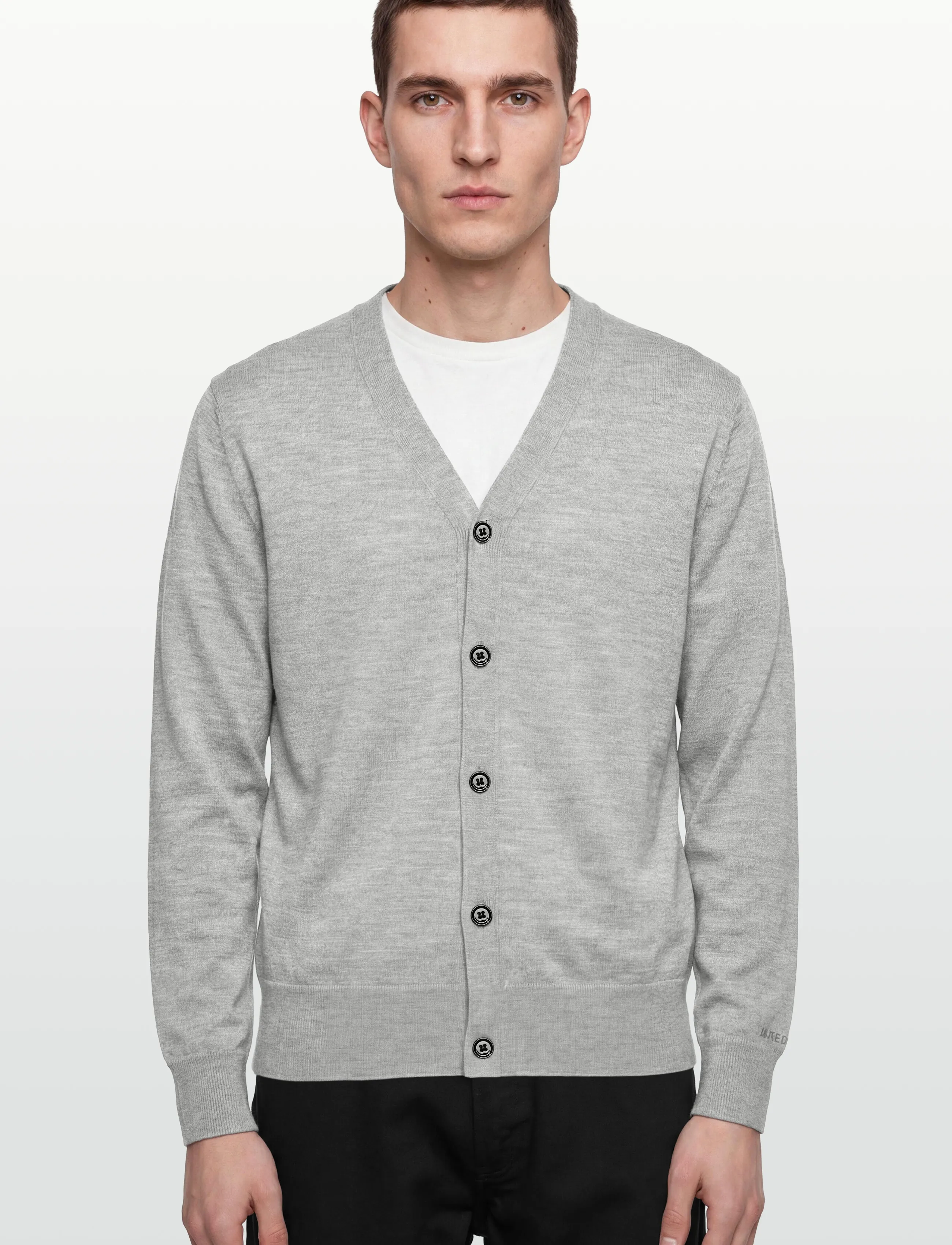 Burberry - MARLHAM - kardiganid - light grey melange - 3
