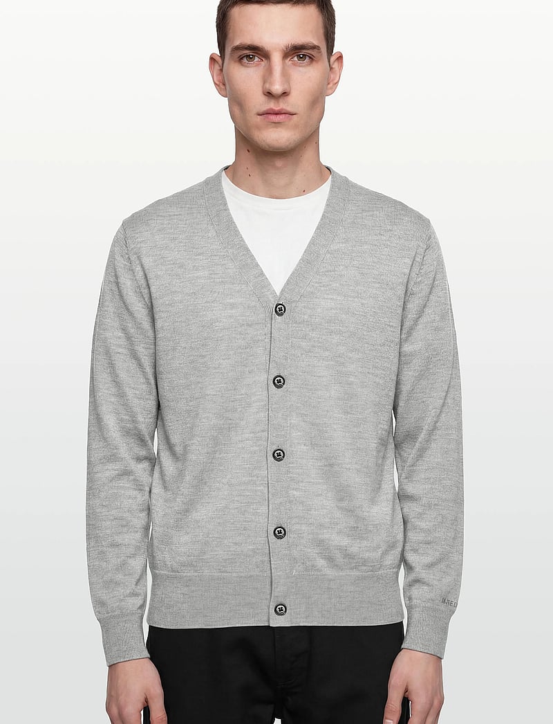 Burberry - MARLHAM - cardigans - light grey melange - 3