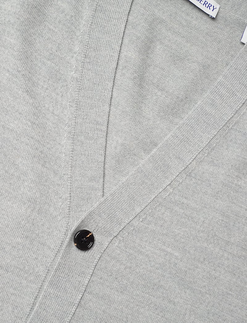 Burberry - MARLHAM - cardigans - light grey melange - 5