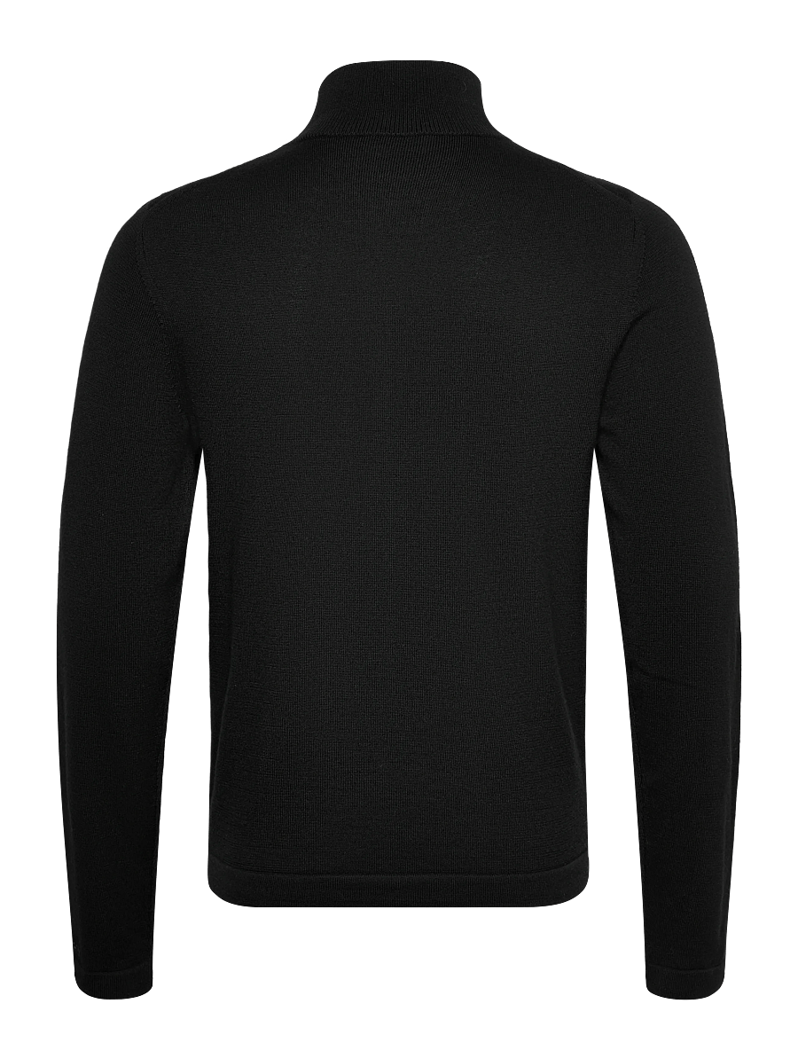 Burberry - EMMITT - fullzip strik - black - 2