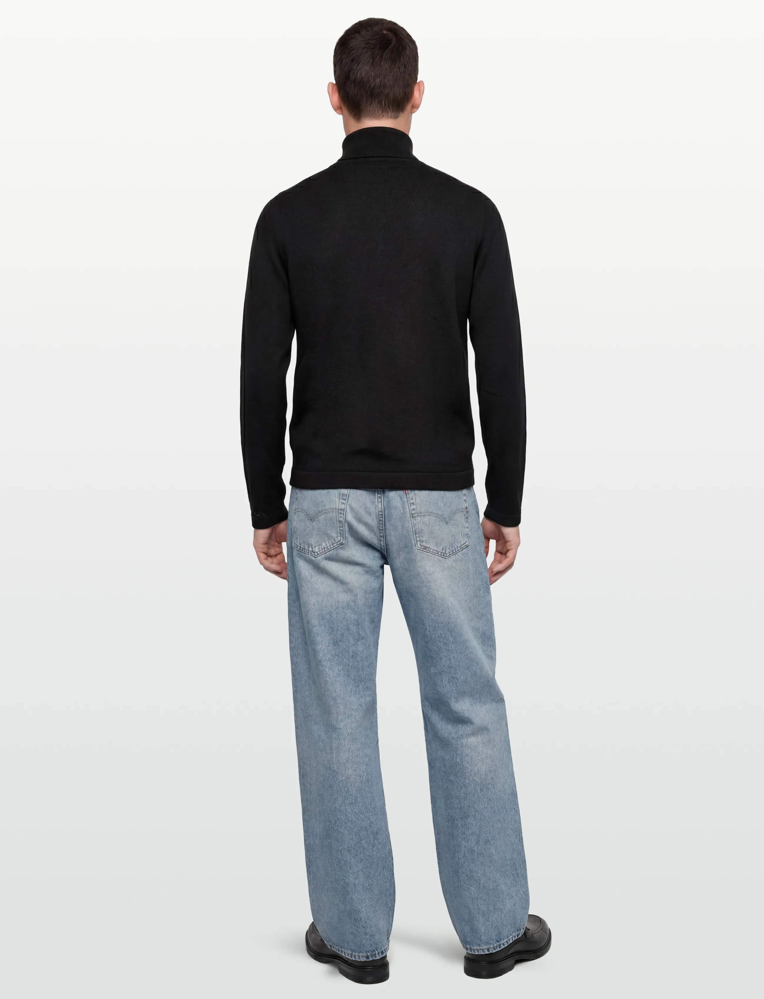 Burberry - EMMITT - lukuga džemprid - black - 4