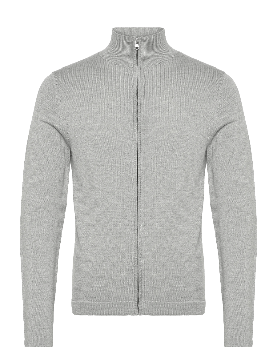 Burberry - EMMITT - lukuga džemprid - light grey melange - 1
