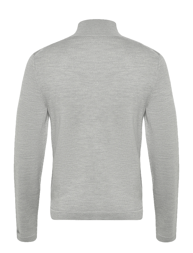 Burberry - EMMITT - full zip jumpers - light grey melange - 1