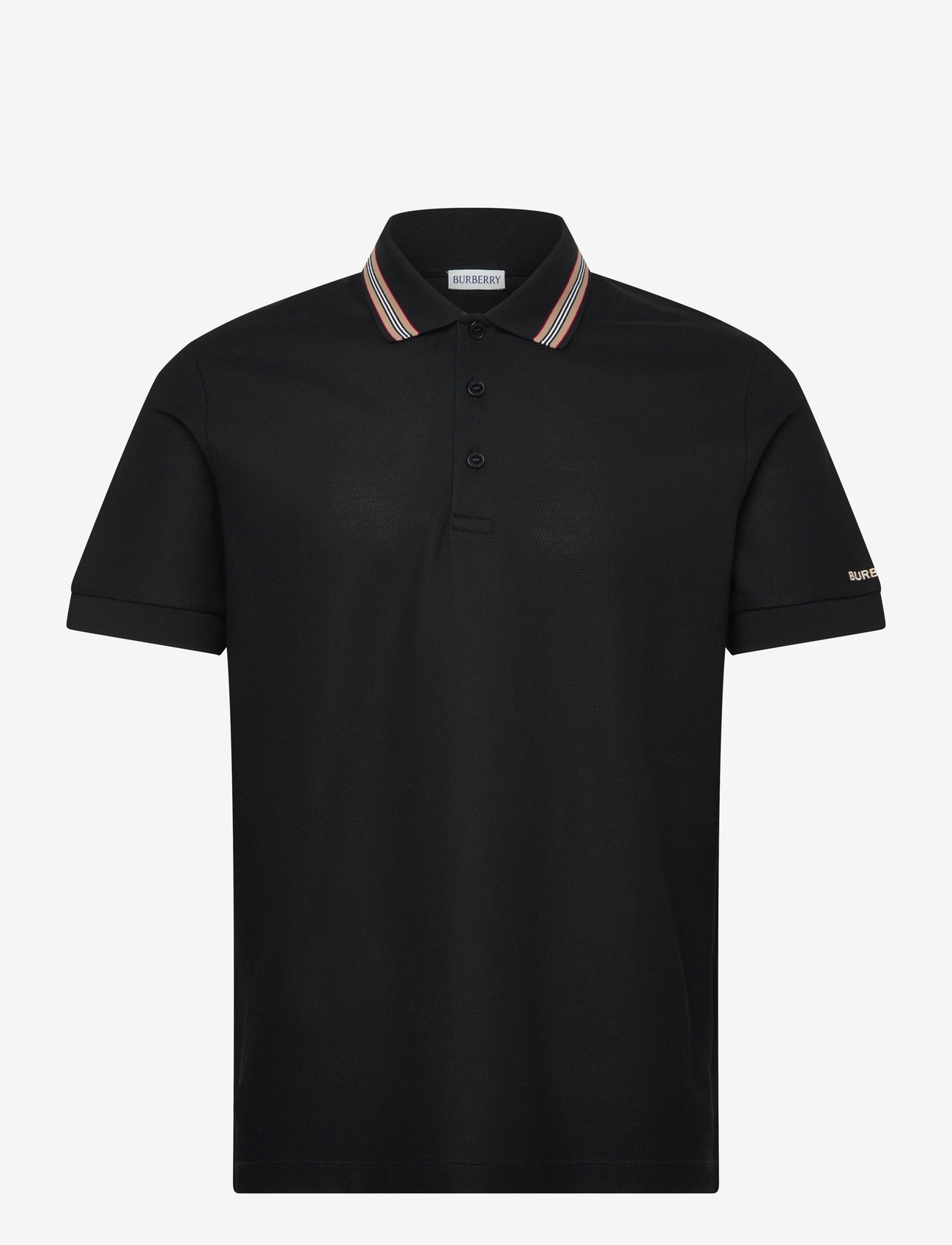 Burberry - HARTFORD ICS - stickade pikéer - black - 0