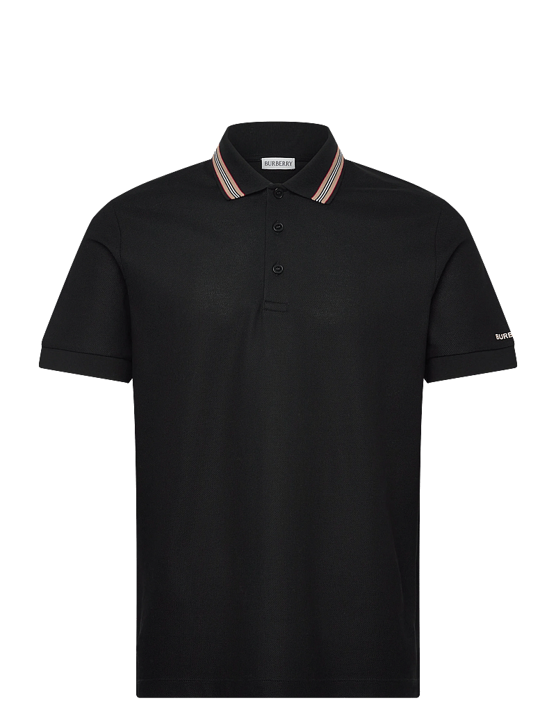 Burberry - HARTFORD ICS - stickade pikéer - black - 0