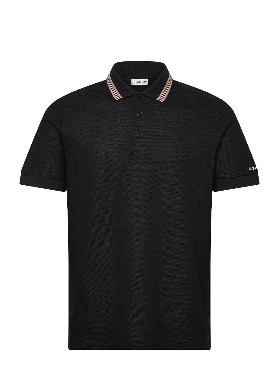 Burberry - HARTFORD ICS - kootud polosärgid - black - 1