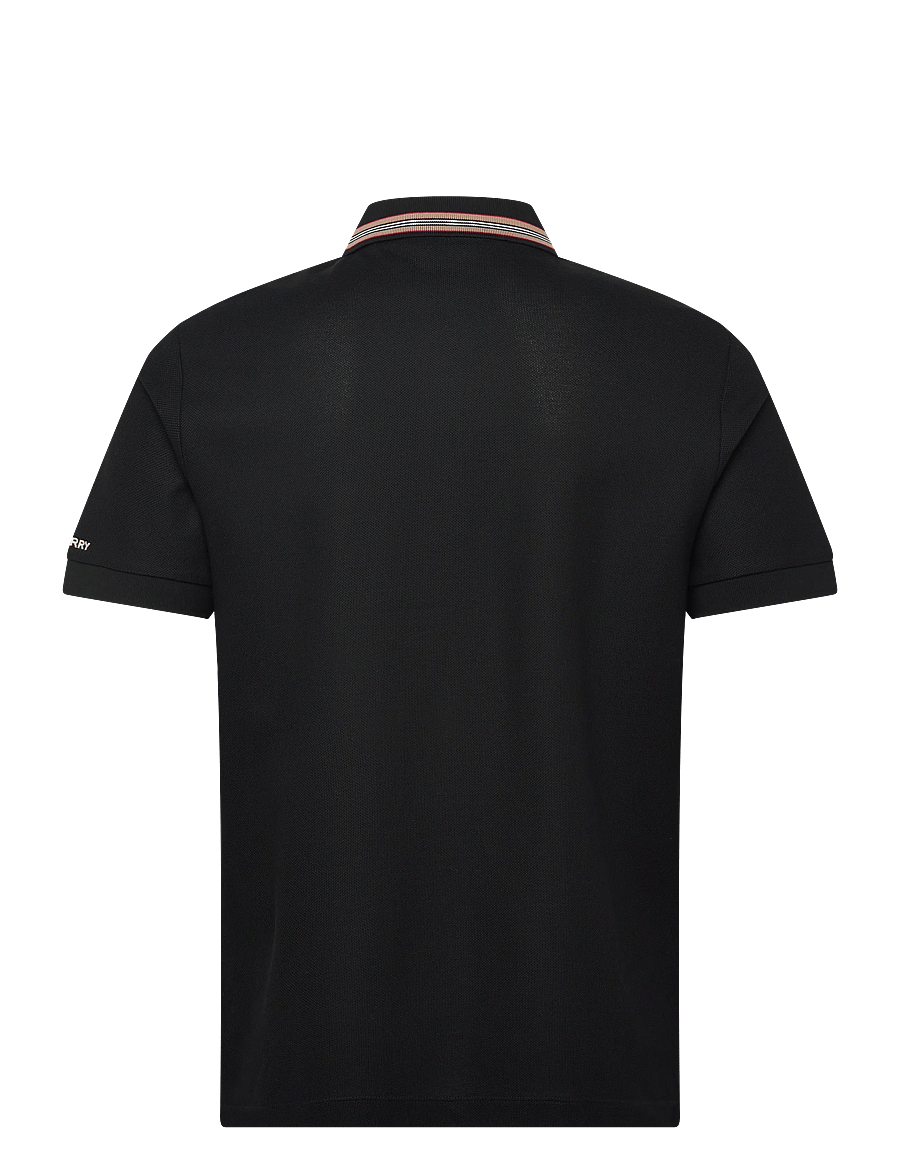 Burberry - HARTFORD ICS - kootud polosärgid - black - 2
