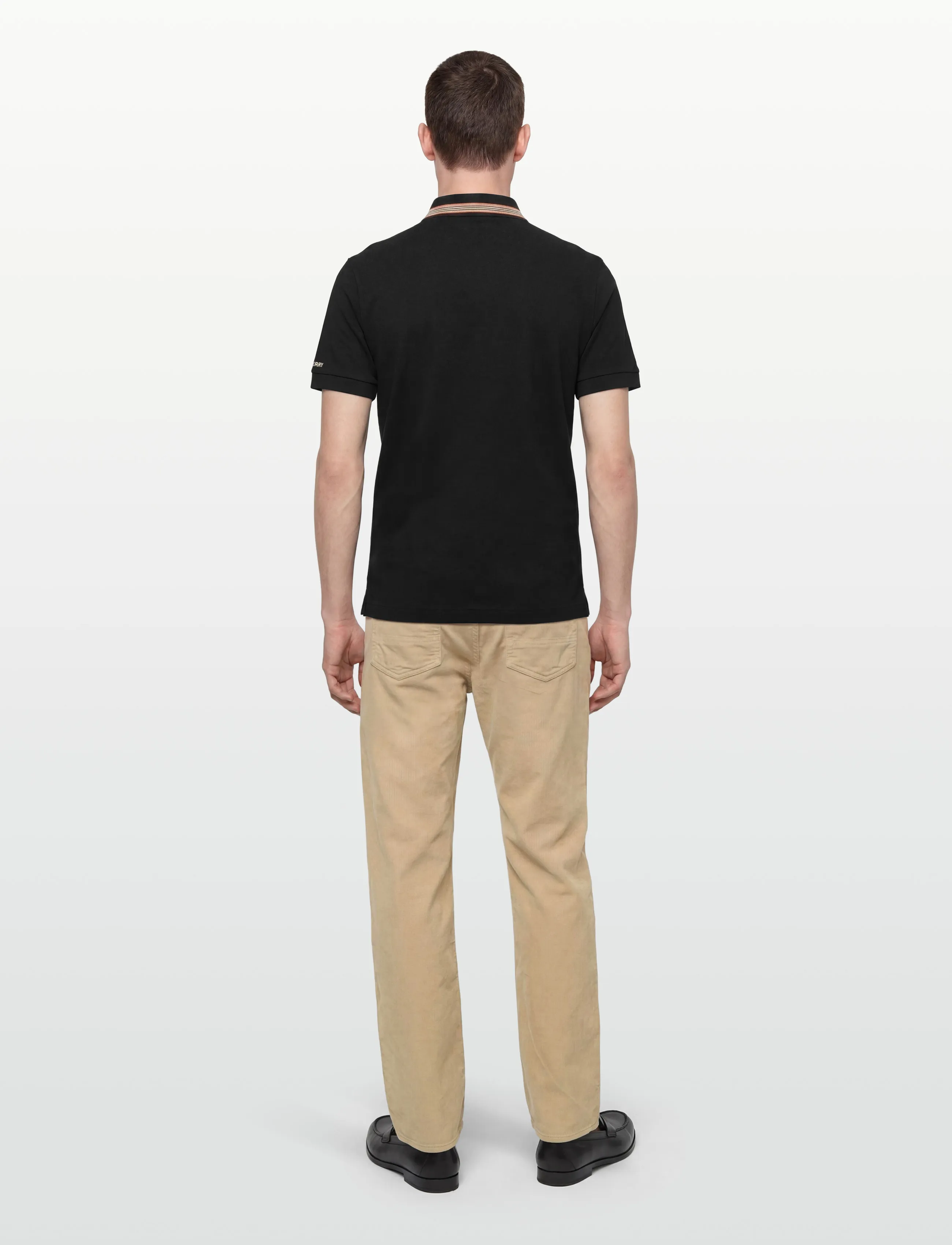 Burberry - HARTFORD ICS - kootud polosärgid - black - 5
