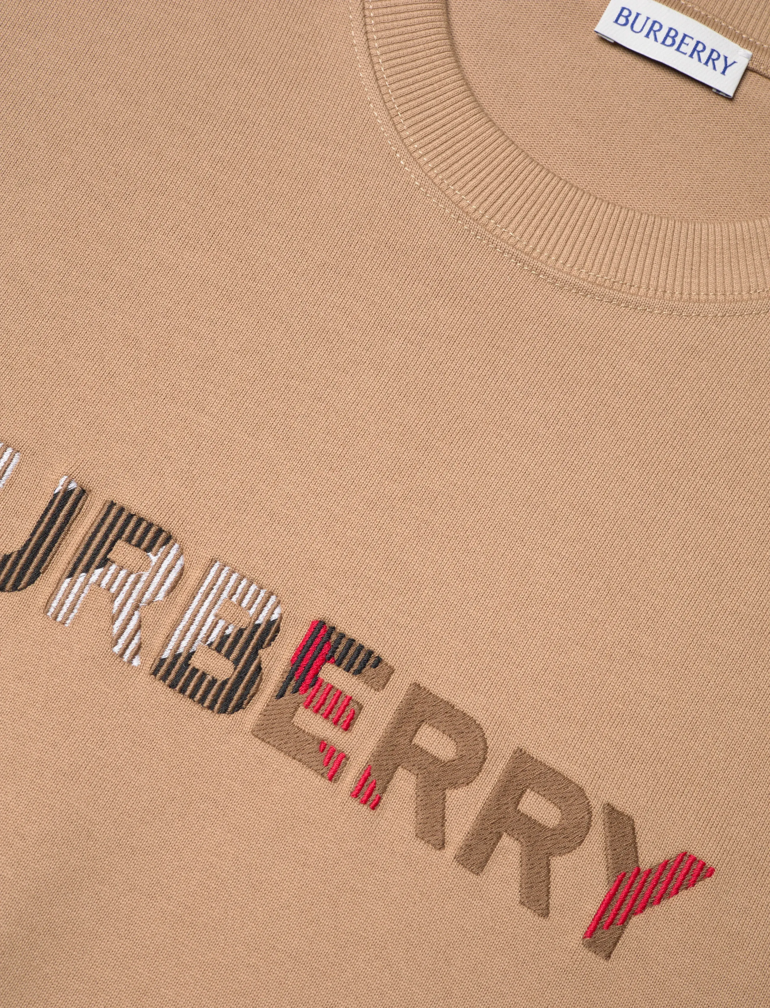 Burberry - ELLISON EMB - marškinėliai trumpomis rankovėmis - archive beige - 5