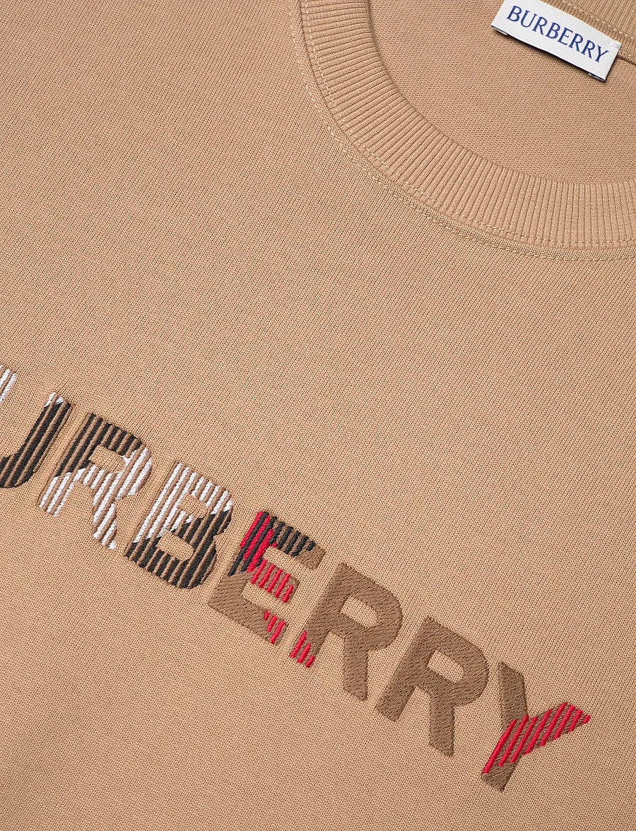 Burberry - ELLISON EMB - krótki rękaw - archive beige - 5