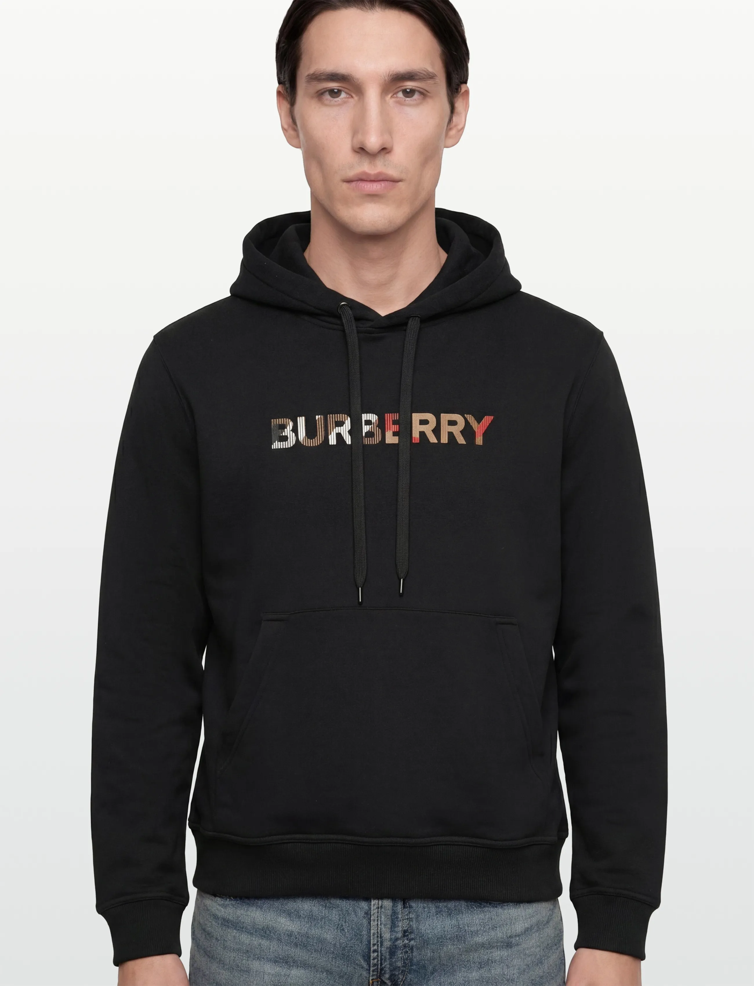 Burberry - FARLEY EMB - kapuzenpullover - black - 3