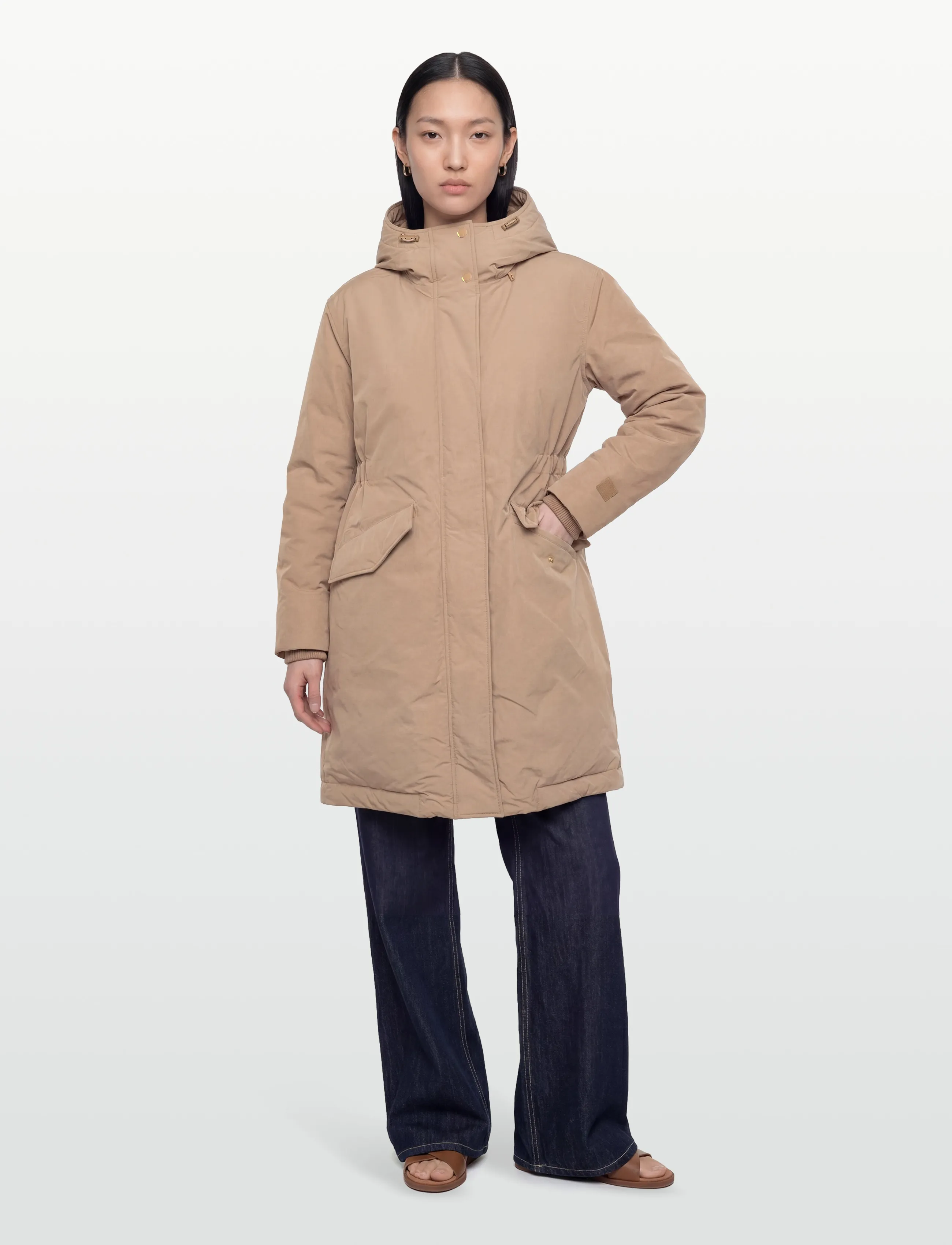 Burberry Leyburn, M, Beige, Frakker > Vatterede Frakker, Dame