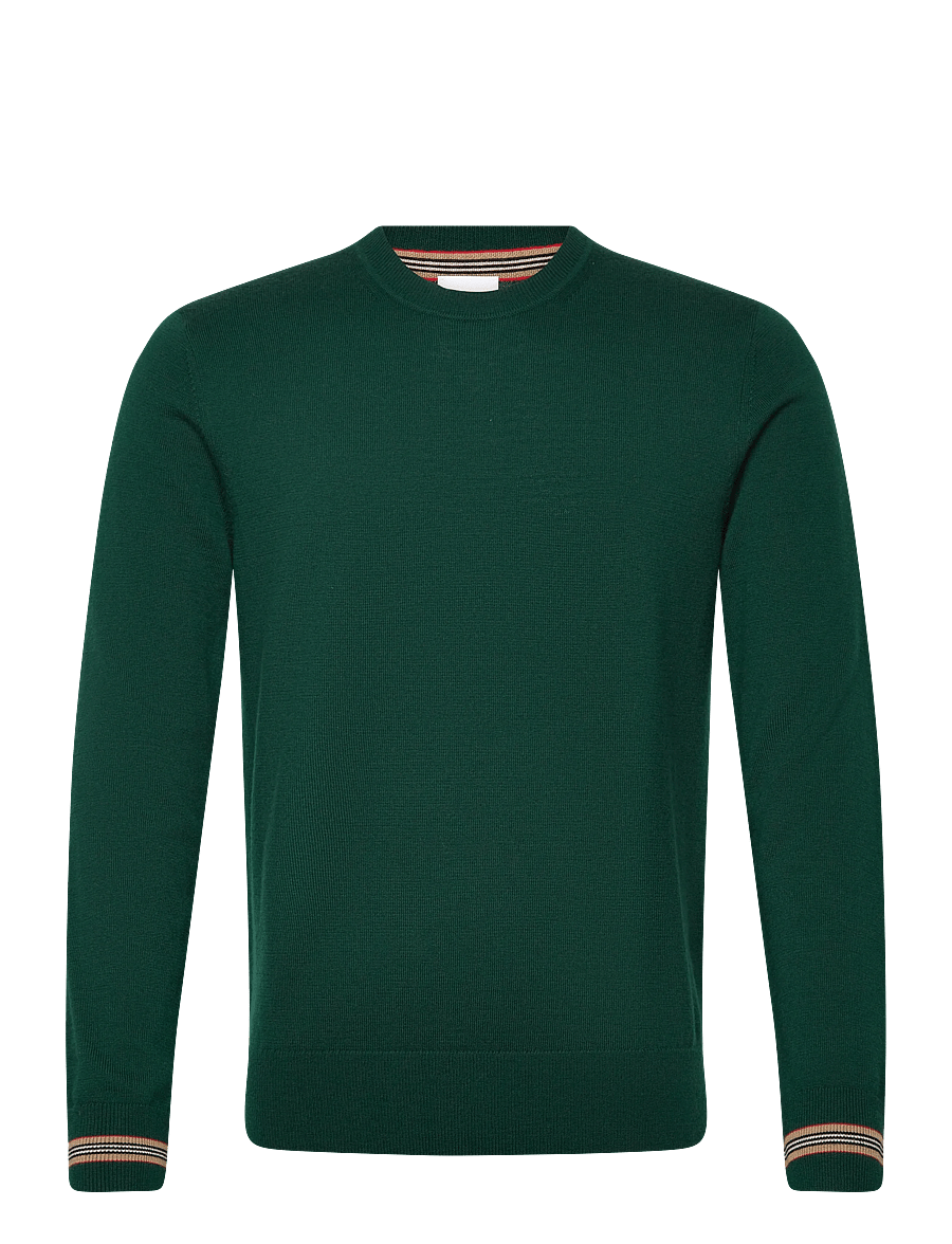 Burberry - PARADISE - Ümmarguse kaelusega kudumid - dark green - 1