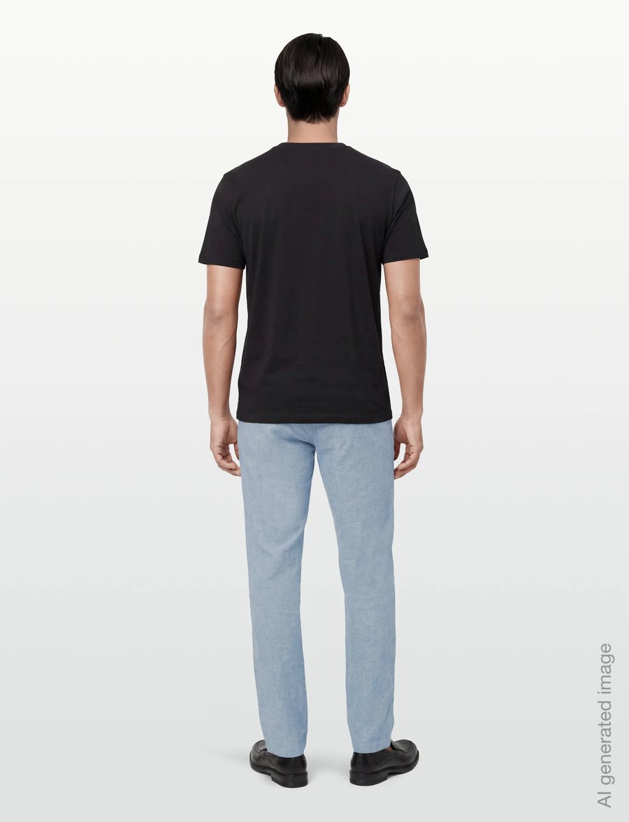 Burberry - ELLISON ICO STR - kortärmade t-shirts - black - 4