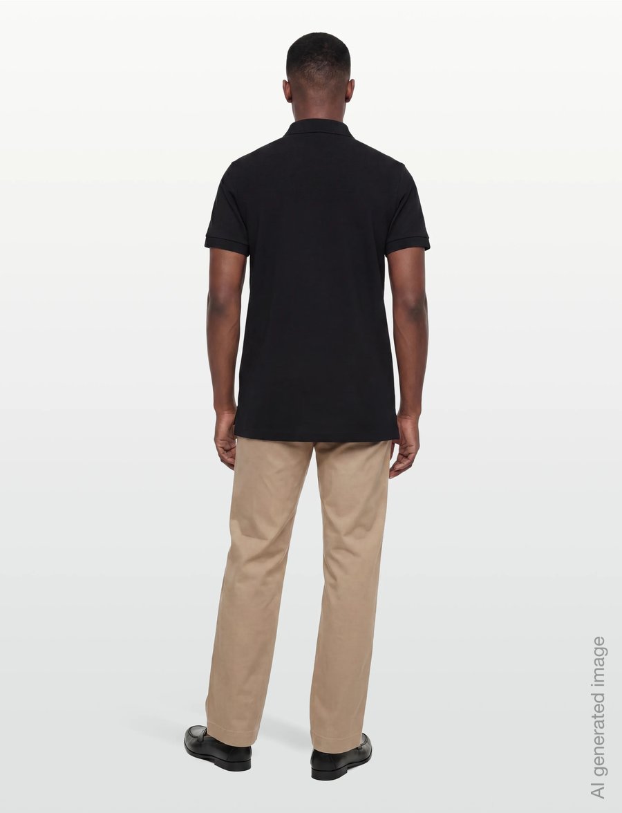 Burberry - HARTFORD SS ZP - kortärmade pikéer - black - 4