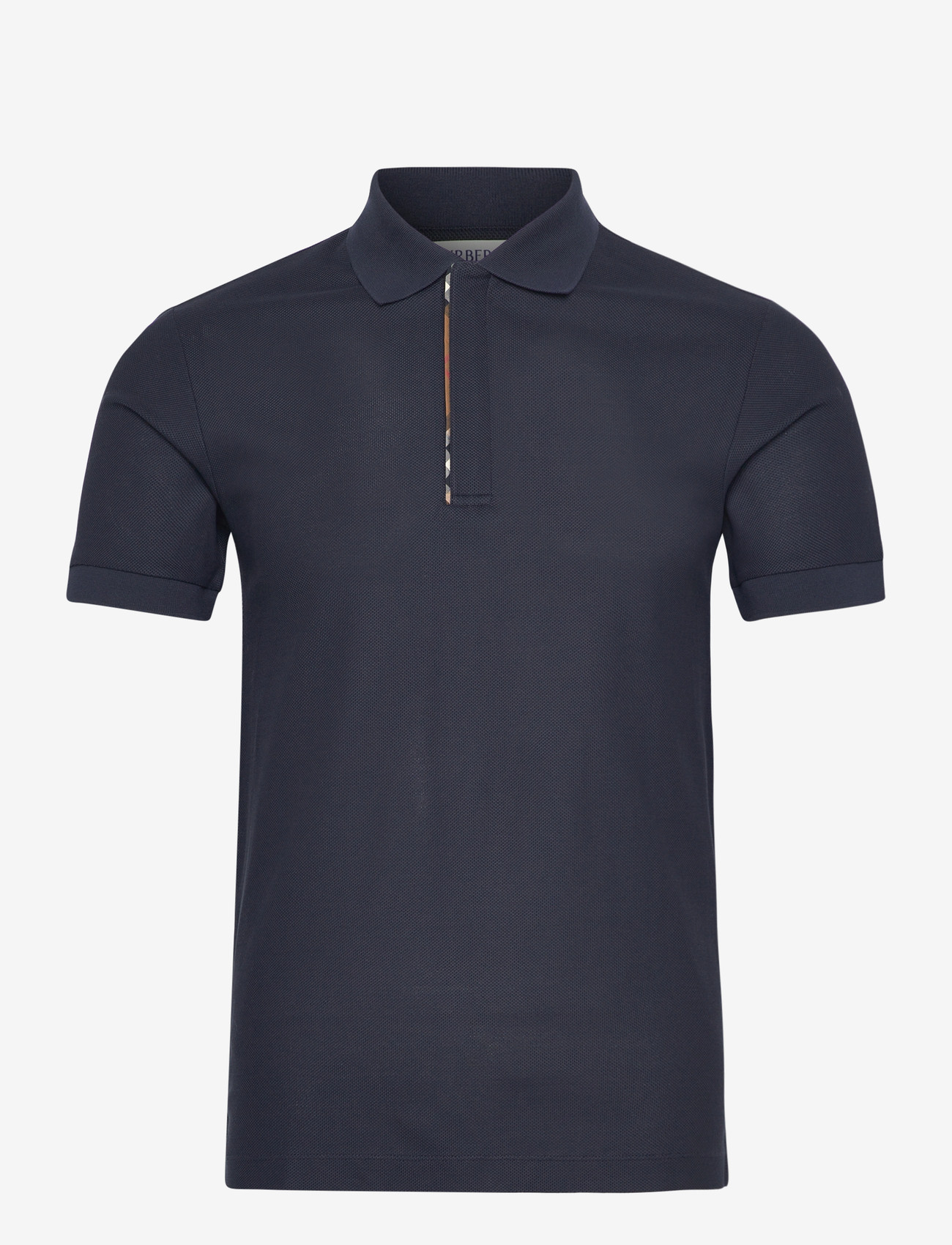 Burberry - HARTFORD SS ZP - kootud polosärgid - navy black - 0