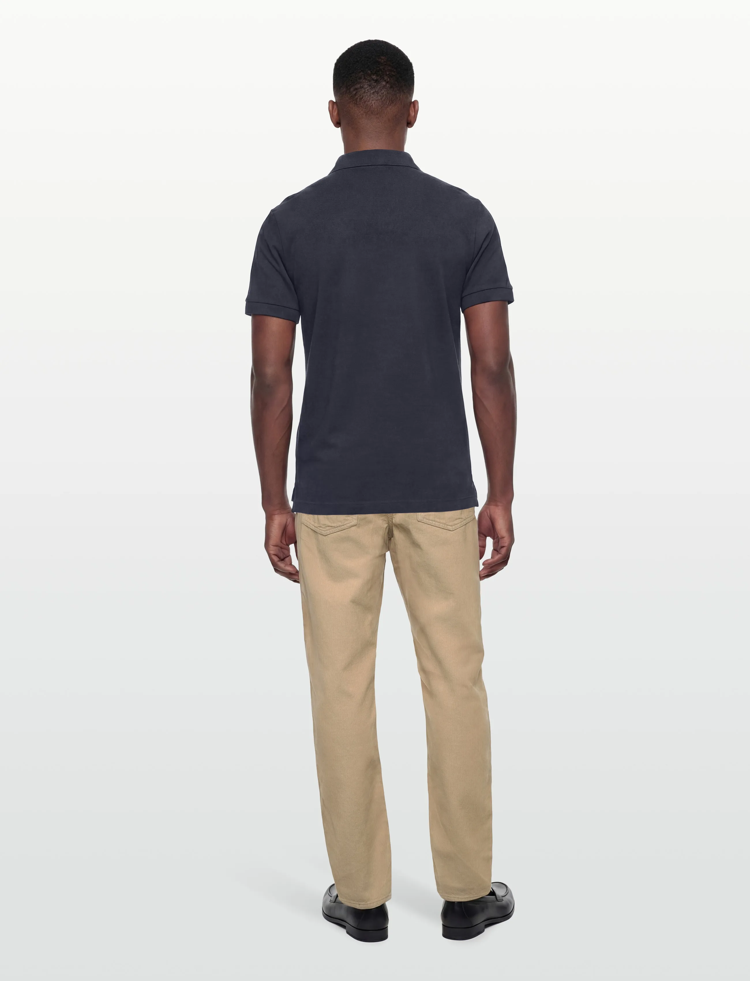 Burberry - HARTFORD SS ZP - polostrik - navy black - 4