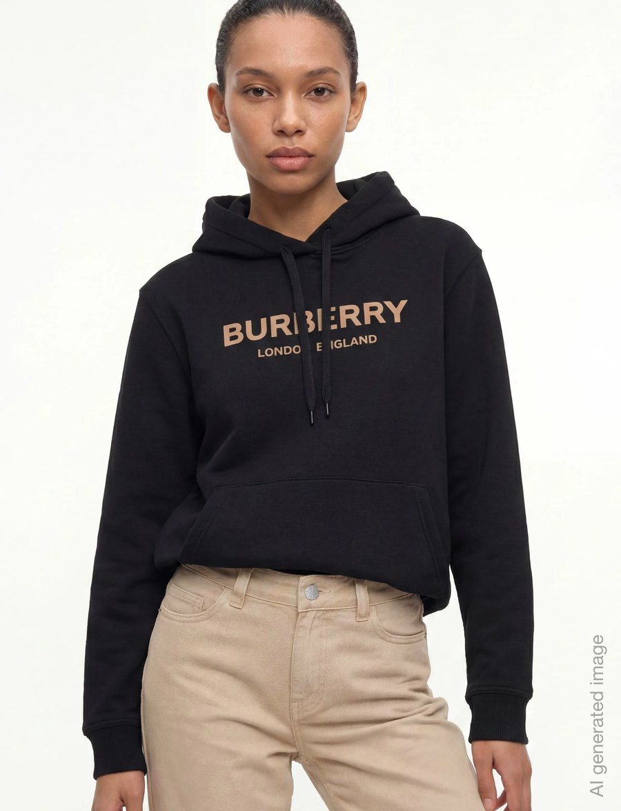 Burberry - KENDALL PRT - collegepaidat ja hupparit - black - 3