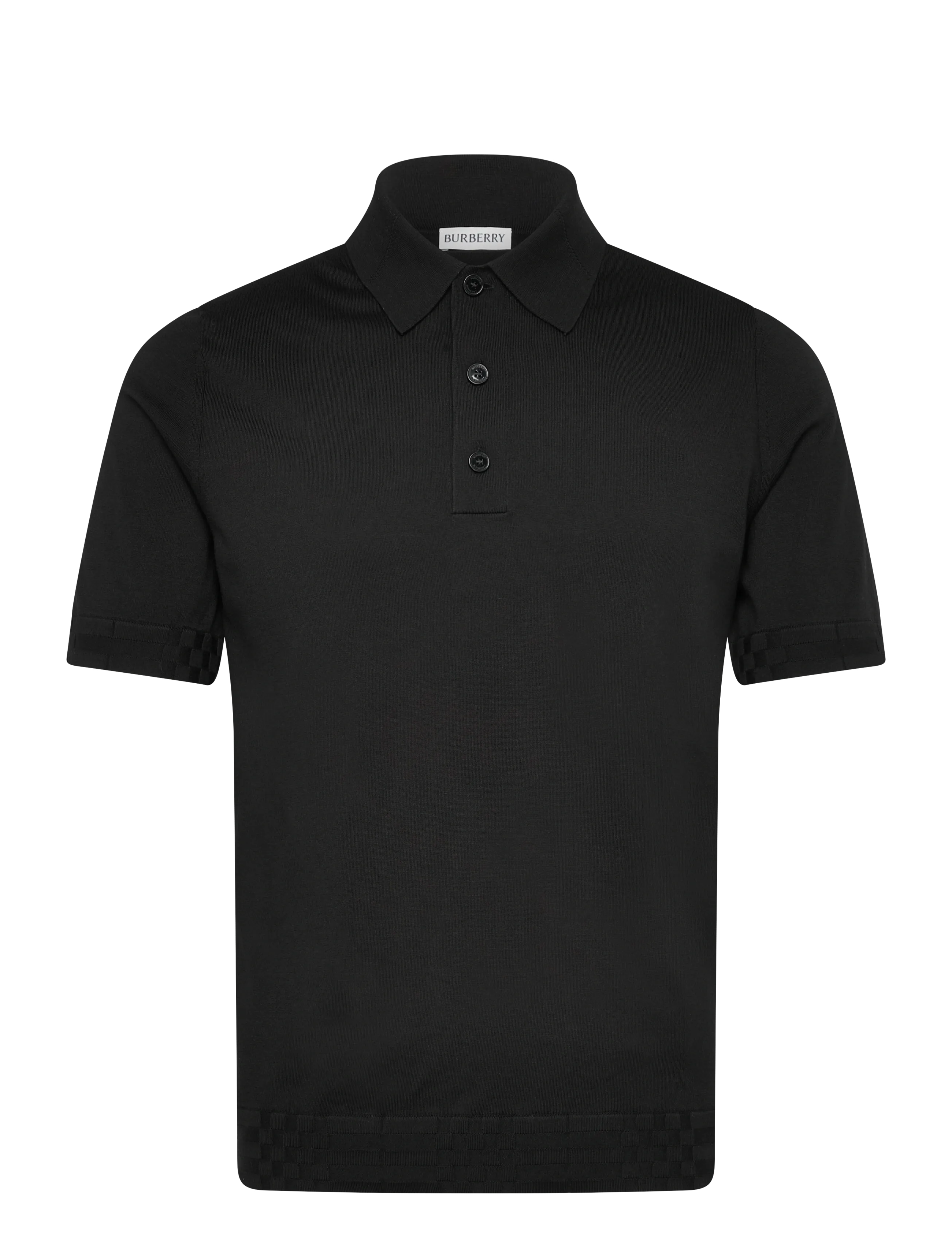 Burberry KIERAN - Polo Shirts - BLACK / black