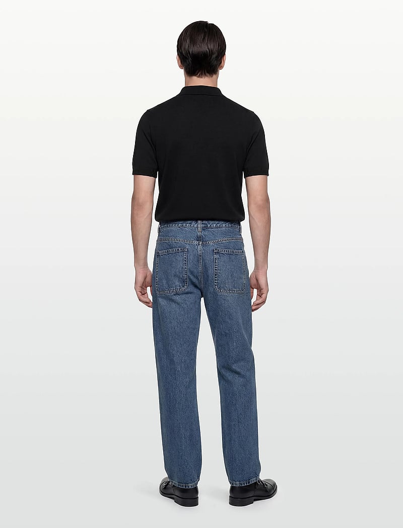 Burberry - KIERAN - gestrickte polohemden - black - 4