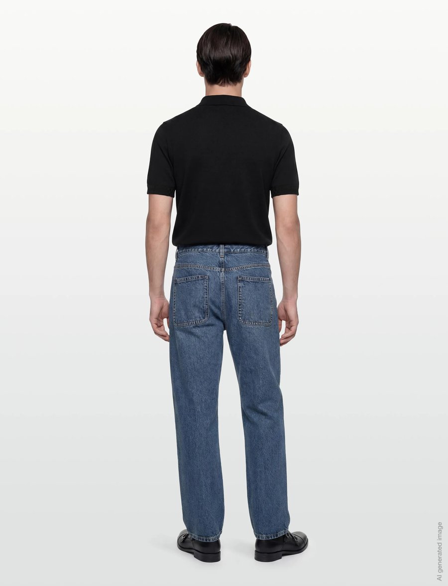 Burberry - KIERAN - kootud polosärgid - black - 4