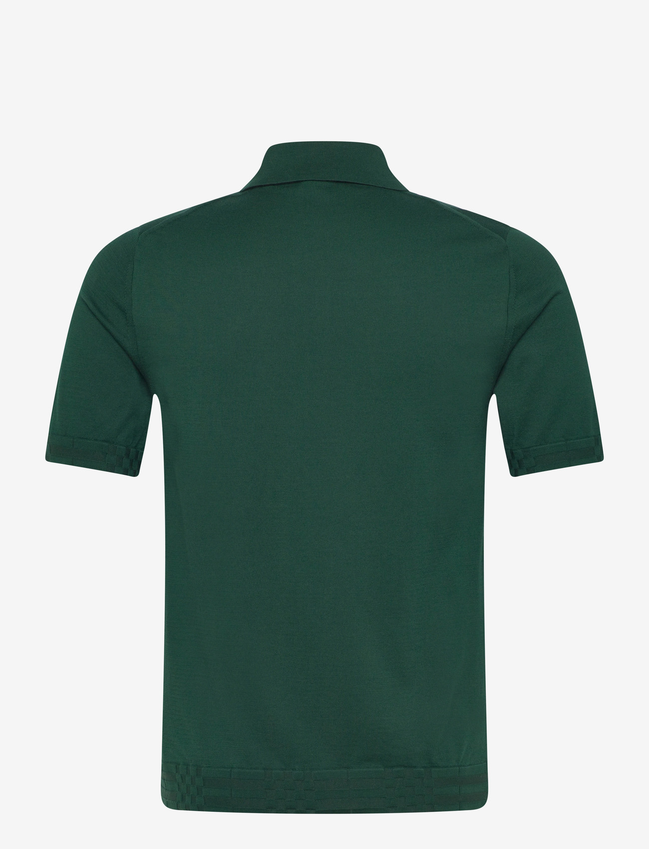 Burberry - KIERAN - gestrickte polohemden - dark green - 1