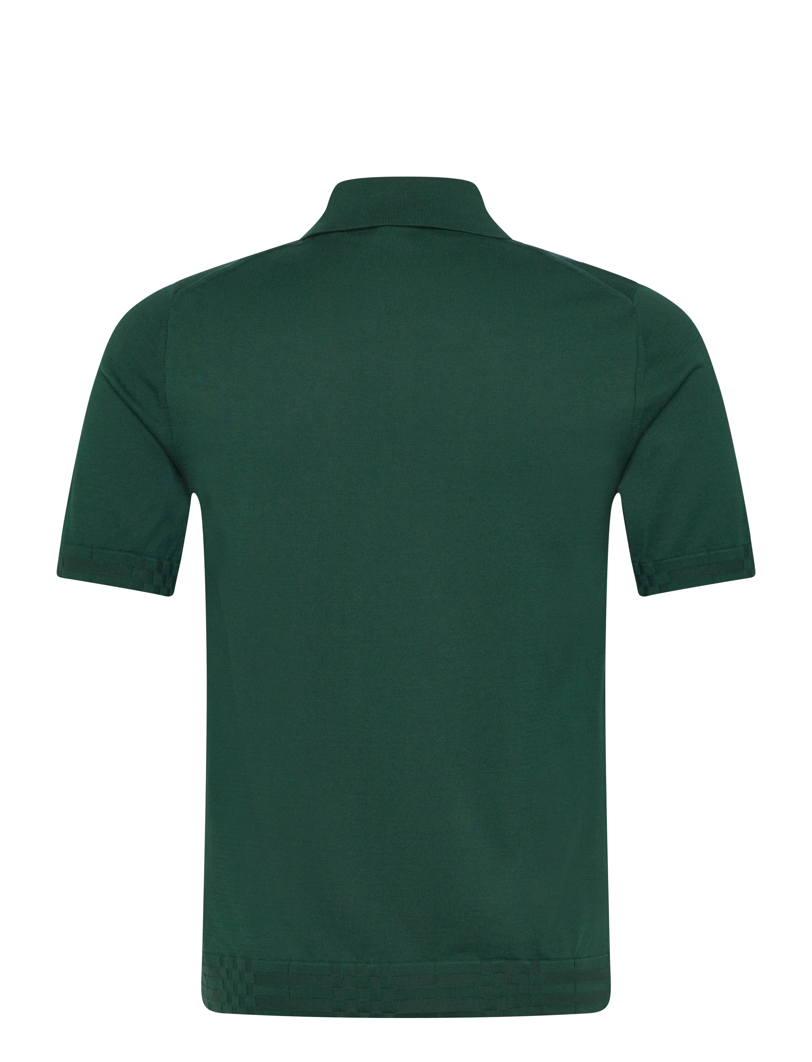 Burberry - KIERAN - kootud polosärgid - dark green - 2